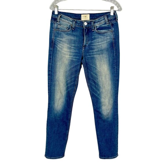 McGuire Womens Mrs Robinson Boyfriend Jeans Starry Night Faded Denim size 24 - Picture 2 of 13